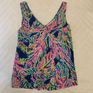 Lilly Pulitzer Floral Tank Top